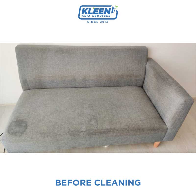 sofa cleaning before