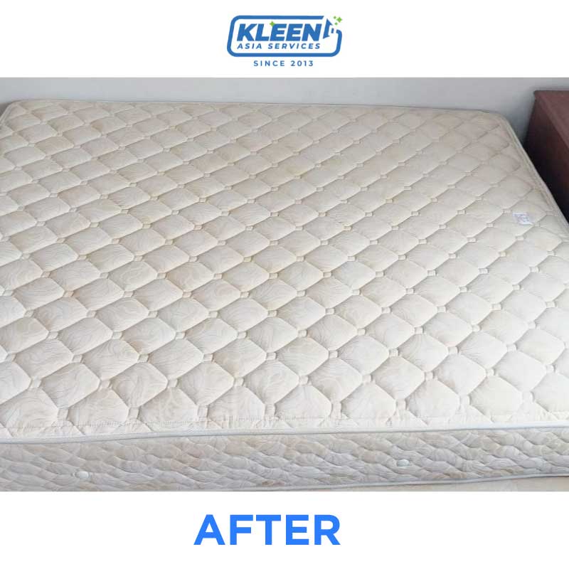 mattress cleaning after