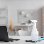 cleaning working space