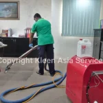 carpet cleaning services by a technician