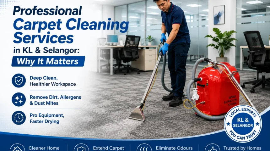 Professional Carpet Cleaning Services in KL & Selangor: Why It Matters Professional Carpet Cleaning Services in KL & Selangor: Why It Matters