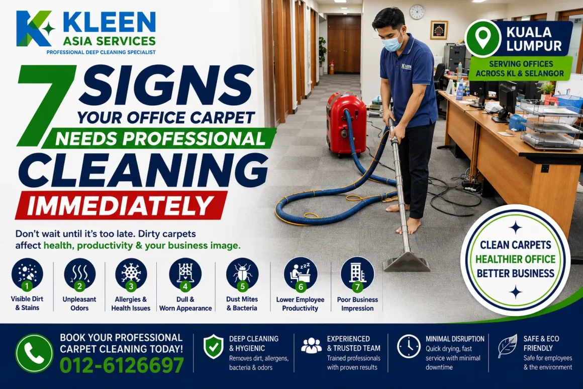 7 Signs Your Office Carpet Needs Professional Cleaning Immediately 7 Signs Your Office Carpet Needs Professional Cleaning Immediately