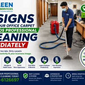 7 Signs Your Office Carpet Needs Professional Cleaning Immediately