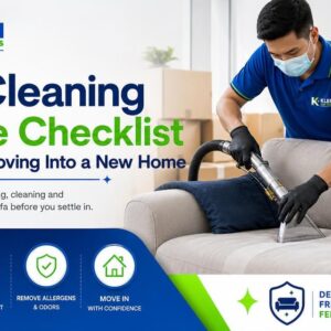 Sofa Cleaning Service Checklist for Tenants Moving Into a New Home