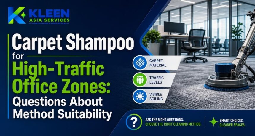 Carpet Shampoo for High-Traffic Office Zones: Questions About Method Suitability