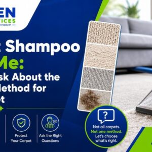 Carpet Shampoo Near Me: When to Ask About the Cleaning Method for Your Carpet