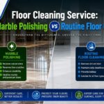 Floor Cleaning Service: Marble Polishing vs Routine Floor Cleaning - Kleen Asia Carpet Cleaning & Upholstery Cleaning