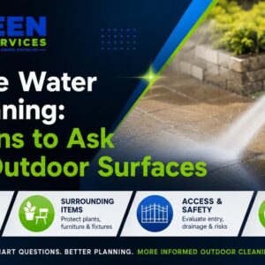 Pressure Water Jet Cleaning: Questions to Ask About Outdoor Surfaces