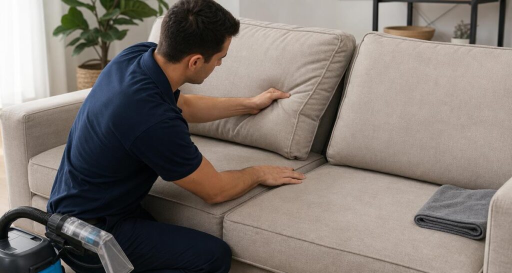 couch cleaner - Consider how the sofa is used every day