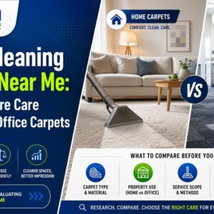 Carpet Cleaning Services Near Me: How to Compare Care for Home and Office Carpets