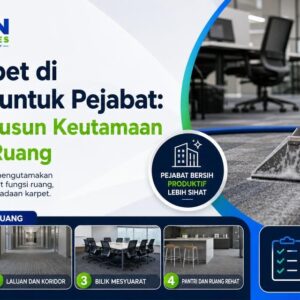 Cuci Karpet di Selangor untuk Pejabat: Cara Menyusun Keutamaan Mengikut Ruang