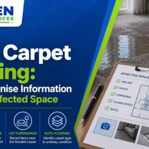 Flood Carpet Cleaning: How to Organise Information About the Affected Space