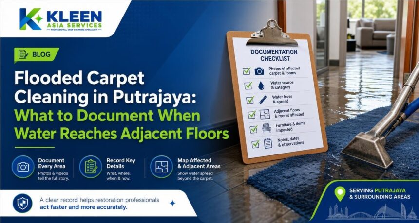 Flooded Carpet Cleaning in Putrajaya: What to Document When Water Reaches Adjacent Floors Flooded Carpet Cleaning in Putrajaya: What to Document When Water Reaches Adjacent Floors