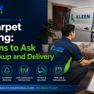 Rug Carpet Cleaning: Questions to Ask About Pickup and Delivery