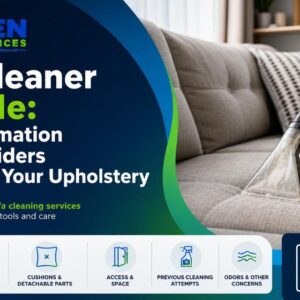 Sofa Cleaner Near Me: What Information Helps Providers Understand Your Upholstery