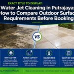 Water Jet Cleaning in Putrajaya: How to Compare Outdoor Surface Requirements Before Booking - Kleen Asia Services